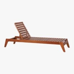 Filaki Outdoor Lounger With Natural Cushion -Home Series Shop FilakiLounger3QS16