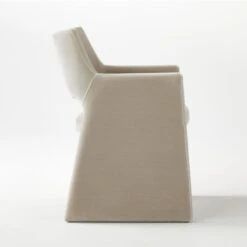 Foley Faux Mohair Grey Dining Armchair -Home Series Shop FoleyFxMhrGryDnngChairSDSSF20