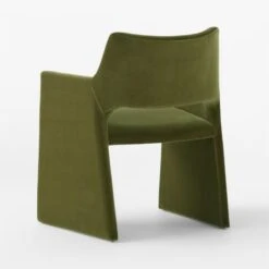 Foley Olive Green Velvet Dining Armchair -Home Series Shop FoleyOliveDiningChair3QBSSF22 1