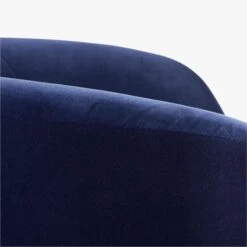 Gwyneth Navy Velvet Swivel Chair -Home Series Shop GwynethNavyVelvetChairAVF19