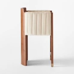 Half Moon Ivory Velvet Counter Stool -Home Series Shop HalfMoonCounterStoolSDSSS22