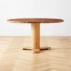 Hirsch Red Round Marble Dining Table