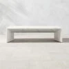 Ilise White Marble Outdoor Coffee Table 1 Ilise White Marble Outdoor Coffee Table -Home Series Shop IliseCoffeeTableSHS23