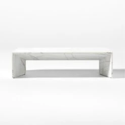 Ilise White Marble Outdoor Coffee Table -Home Series Shop IliseCoffeeTableSOSSS23