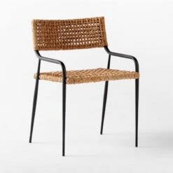 Isola Woven Dining Chair -Home Series Shop IsolaNatFiberChair3QSSS23