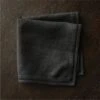Eyelet Black Linen Napkin -Home Series Shop KMEyeletIBlackNapkinSHS21