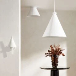 Lani White Pendant Light -Home Series Shop LaniLightingCollectionPCS22 1x1