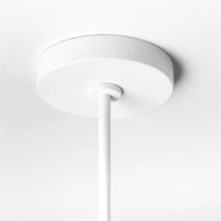 Lani White Pendant Light -Home Series Shop LaniPlasterPendantSSS22