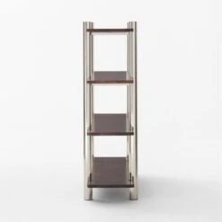 Legna Burl Wood Bookshelf -Home Series Shop Legna60inBurlWoodBookcaseSDSSF22