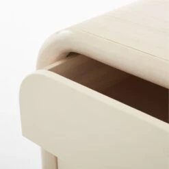 Lobos 2-Drawer White Wood Nightstand 15 Lobos 2-Drawer White Wood Nightstand -Home Series Shop LobosAshNLthrNightstandAVSSS23