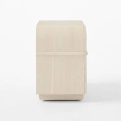 Lobos 2-Drawer White Wood Nightstand 13 Lobos 2-Drawer White Wood Nightstand -Home Series Shop LobosAshNLthrNightstandSDSSS23