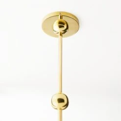 Marceau Boule Polished Brass Pendant Light -Home Series Shop MarceauPldBrsBlPendantSSS23