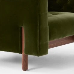 Marconi Tufted Green Velvet Accent Chair -Home Series Shop MarconiTfdGrnVlvtActChrAV2SSF23