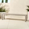 Matera Large Grey Outdoor Dining Bench -Home Series Shop MateraDiningBenchLargeSHS17 1x1