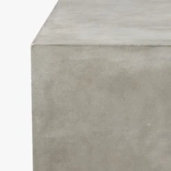 Matter Grey Cement Rectangle Coffee Table -Home Series Shop MatterGryRectCoffeeTblAVS20