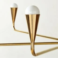 Meldon Polished Brass Chandelier -Home Series Shop MeldonPldBrsChandelierAVSHF22