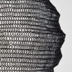 Mirage Chainmail Black Pendant Light 13" -Home Series Shop MirageChnmlBlackPendantAVSHF21