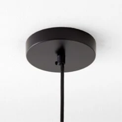 Mirage Chainmail Black Pendant Light 13" -Home Series Shop MirageChnmlBlackPendantAVSSF21