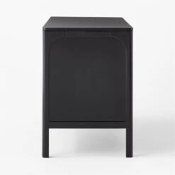 Miri 4-Drawer Black Cane Dresser -Home Series Shop MiriLowDresserSDSSF21