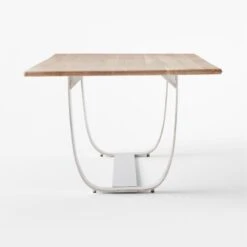 Montclare Oak Wood And Metal Dining Table -Home Series Shop MontclareOkNMtlDnngTblSDSSS22