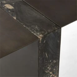 Moyra Black Marble Desk -Home Series Shop MoyraMarbleDeskAVSSF22