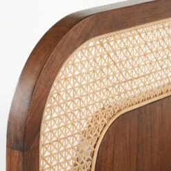 Nadi Wood And Cane Queen Bed -Home Series Shop NadiCaneQueenBedAVF20