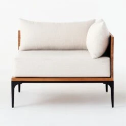 Naya Outdoor Corner Chair Cover -Home Series Shop NayaTeakNCastIronCornerSOSSS21