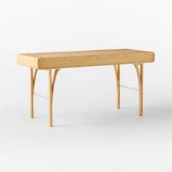 Noemie 3-Drawer Burl Wood Office Desk -Home Series Shop NoemieBurlDesk3QBSSS23