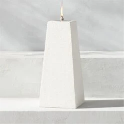 Olli Terrazzo White Outdoor Oil Lamp Small -Home Series Shop OlliTerrazzoOilLampSmAVSHS23