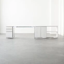 Oracle Modular White Wood Bookcase -Home Series Shop OracleBleachedAshModGroup1FHF21