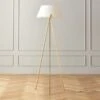 Ornado Polished Brass Floor Lamp