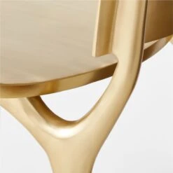 Oro Gold Metal Outdoor Counter Stool -Home Series Shop OroGoldBarstoolAVSSS23