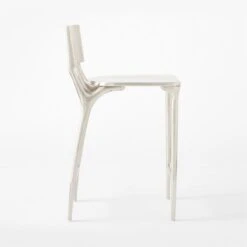 Oro Polished Silver Counter Stool -Home Series Shop OroPlshdSlvrCounterStoolSDSSS22 2