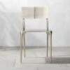 Oro Polished Silver Dining Chair -Home Series Shop OroPlshdSlvrDiningChairSHS22 1