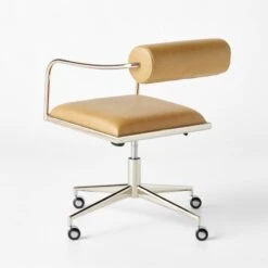 Orsen Saddle Leather Office Chair -Home Series Shop OrsenSddlLthrOfficeChr3QBSSF22