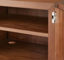 Paraggi Walnut Wood Credenza -Home Series Shop ParaggiWalnutOffcCrdnzAVSSF22