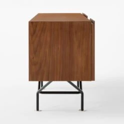 Paraggi Walnut Wood Credenza -Home Series Shop ParaggiWalnutOffcCrdnzSDSSF22