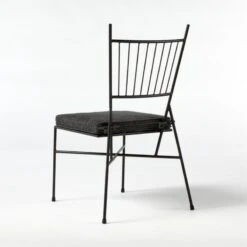 Pavilion Dining Chair With Grey Sunbrella ® Cushion Model 6350 Set Of 2 -Home Series Shop Pavilion6150GrArmlssDnCh3QBSSS21 1