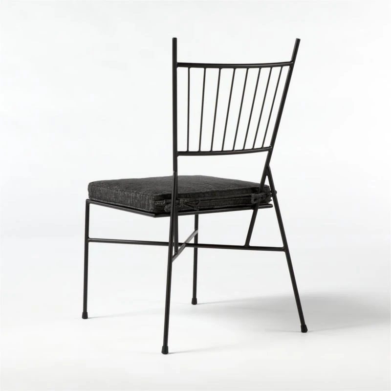 Pavilion Dining Chair With Grey Sunbrella ® Cushion Model 6350 Set Of 4 8 Pavilion Dining Chair With Grey Sunbrella ® Cushion Model 6350 Set Of 4 - Image 6