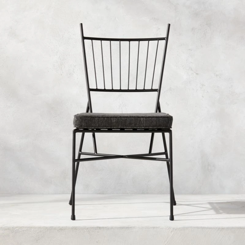 Pavilion Dining Chair With Grey Sunbrella ® Cushion Model 6350 Set Of 4 3 Pavilion Dining Chair With Grey Sunbrella ® Cushion Model 6350 Set Of 4