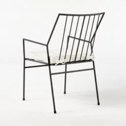 Pavilion Dining Armchair With Ivory Sunbrella ® Cushion Model 6470 Set Of 2 -Home Series Shop Pavilion6470IvyDiningChr3QBSSS21 1