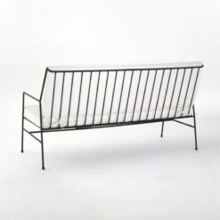 Pavilion Outdoor Sofa With Ivory Sunbrella ® Cushions Model 6490 -Home Series Shop Pavilion6490IvorySofa3QBSSS21