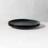 Pebble Matte Black Melamine Salad Plate Set Of 4 -Home Series Shop PebbleMttBkMlmSaladPltS4SHS21