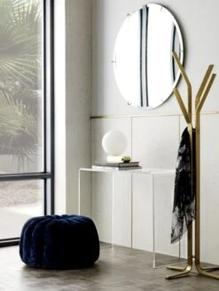 Peekaboo Acrylic Console Table 38'' -Home Series Shop Peekaboo38inAcrylicConsoleAG18