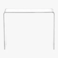 Peekaboo Acrylic Console Table 38'' -Home Series Shop PeekabooConsoleTableF12