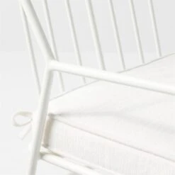 Pavilion Ivory Outdoor Dining Armchair With Ivory Sunbrella Cushion Model 6470 -Home Series Shop PvlnIvDngChrWIvyChM6470AVSSS22