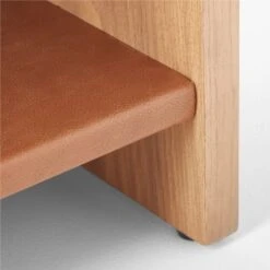 Ranch Oak Nightstand With Drawer -Home Series Shop RanchNightstandAV2SSS22