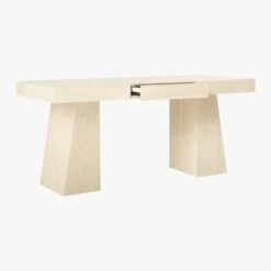 Ridge Bleached Oak Desk With Drawer -Home Series Shop RidgeBleachedOakDesk3QAVF19