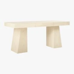 Ridge Bleached Oak Desk With Drawer -Home Series Shop RidgeBleachedOakDesk3QF19