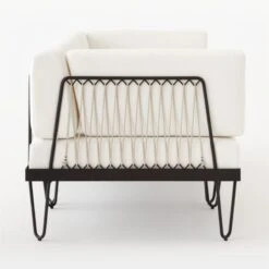 Rossi 3-Piece Outdoor Sectional Sofa With Metal Frame -Home Series Shop Rossi3PcSectSDSSS21